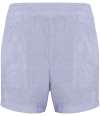 NS719 Native Spirit Kids Terry Towel Shorts parma colour image